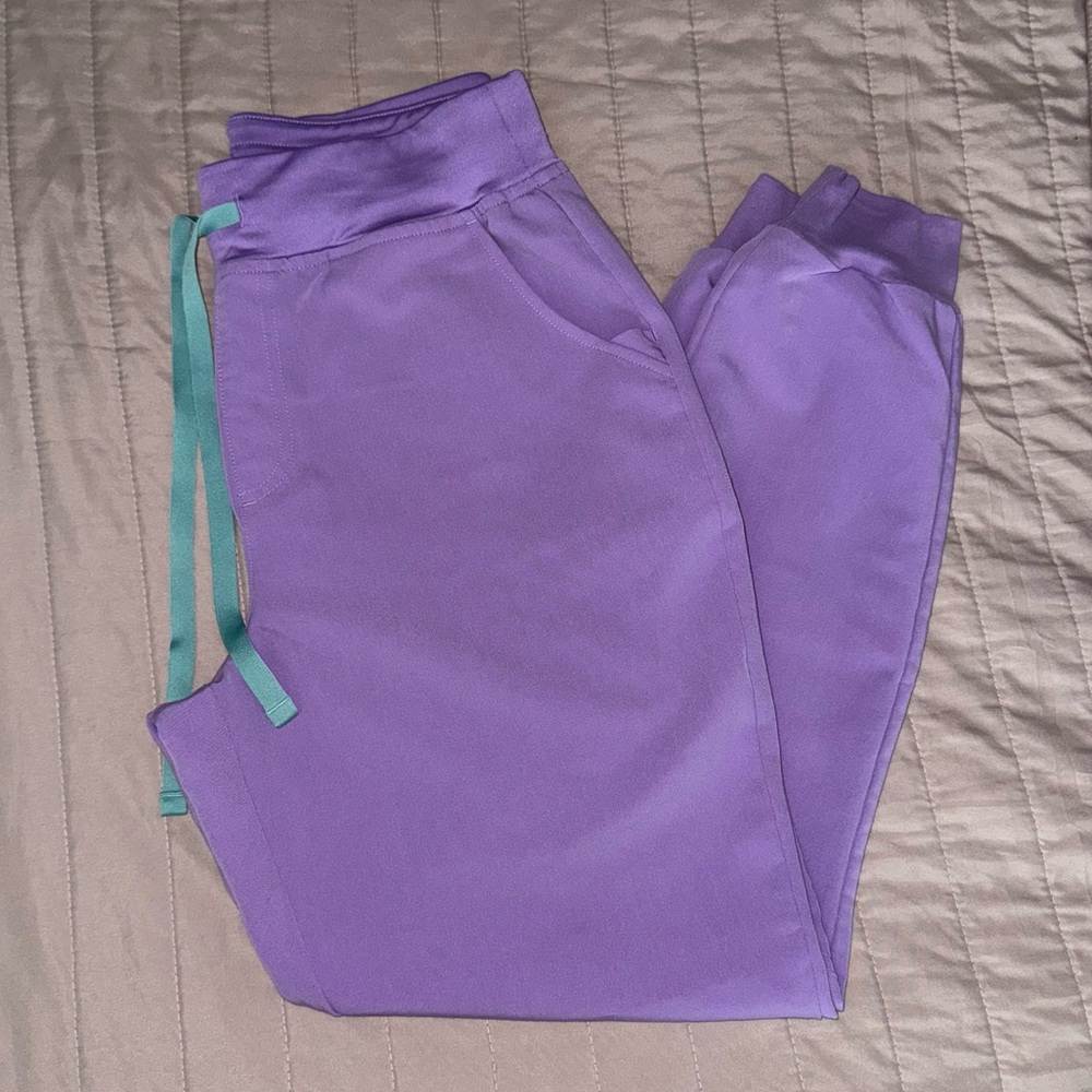 Lilac Dawn High Waisted Zamora Joggers